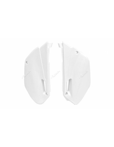 Plaques latérales - Blanc - RACETECH YAMAHA 85 YZ 2002-2014