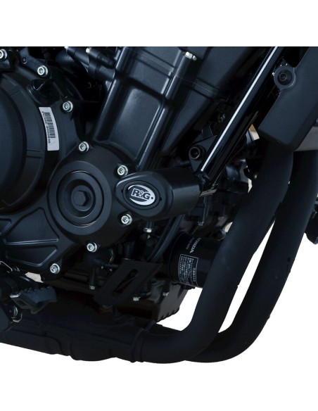 Tampons de protection R&G RACING Aéro - noir - HONDA CMX500 Rebel (S)
