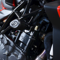 Tampons de protection R&G RACING Aéro - noir - MV AGUSTA Brutale 1000 RR
