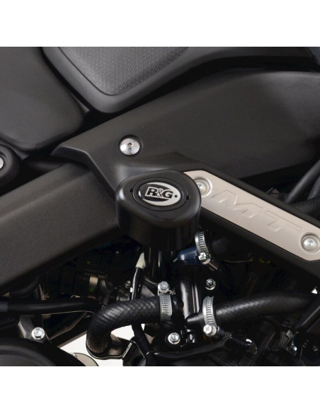 Tampons de protection R&G RACING Aéro - noir - YAMAHA MT-125