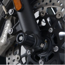 Protections de fourche R&G RACING - noir - TRIUMPH Speed Twin 1200