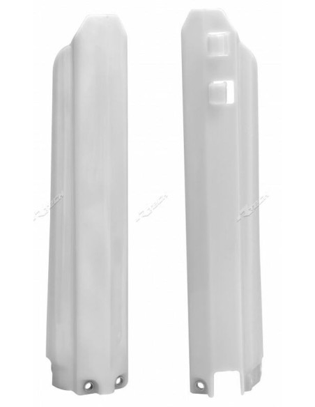 Protections de fourche - Blanc - RACETECH/Mec 125-250 YZ 1998-04 250 à 450 WRF YZF 1998-04