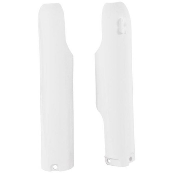 Protections fourche - Blanc - RACETECH 125-250-450 YZ YZF 05-07 250 WRF 05-14 450 WRF 05-14