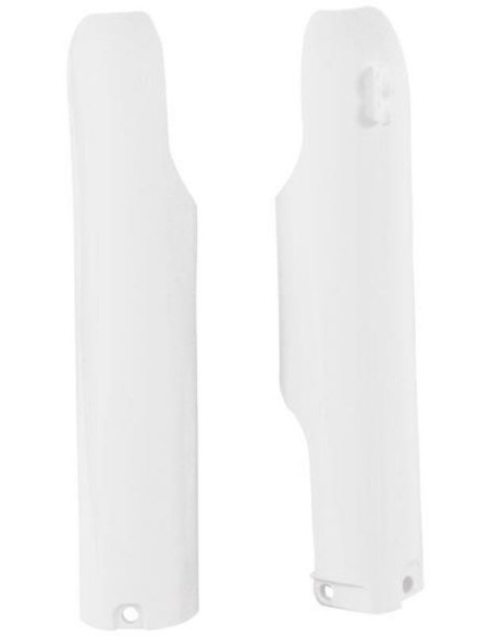 Protections fourche - Blanc - RACETECH 125-250-450 YZ YZF 05-07 250 WRF 05-14 450 WRF 05-14