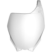 Plaque Avant - Blanc - RACETECH Yamaha 125/250 YZ 2006-2021 250/450 YZF 2006-2009