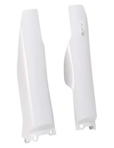 Protections de fourche - Blanc - RACETECH 125-250 KX 2004-2006 250 KXF 2004-2005