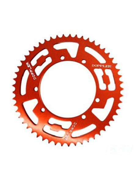 Couronne aluminium 428 53 dents DOPPLER Sherco Enduro/SM Rouge