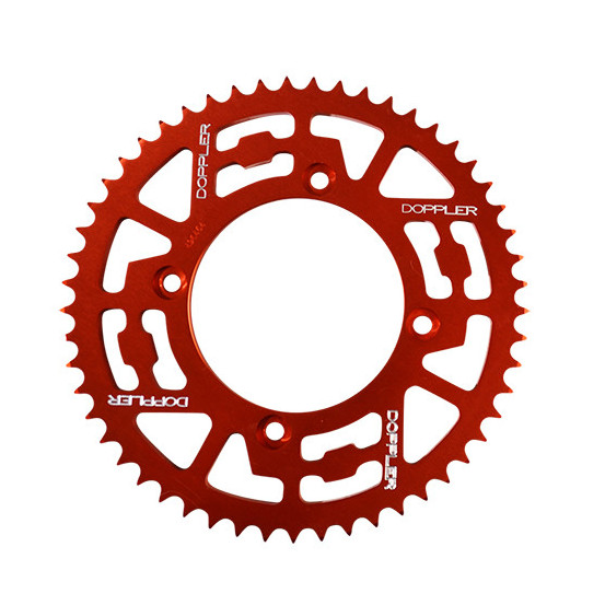 Couronne aluminium 428 53 dents DOPPLER Beta Factory/RR SM Rouge
