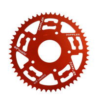 Couronne aluminium 420 53 dents DOPPLER XR7/XP7 SM/XPS Rouge