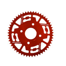 Couronne aluminum 420 53 dents DOPPLER MBK X-Power Yamaha TZR Rouge