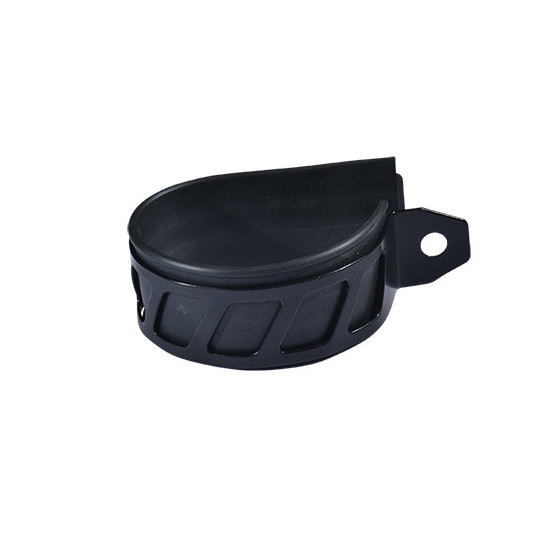 Collier silencieux d'échappement DOPPLER ER1 / WR7 / GP8.0 Noir (D.70mm)