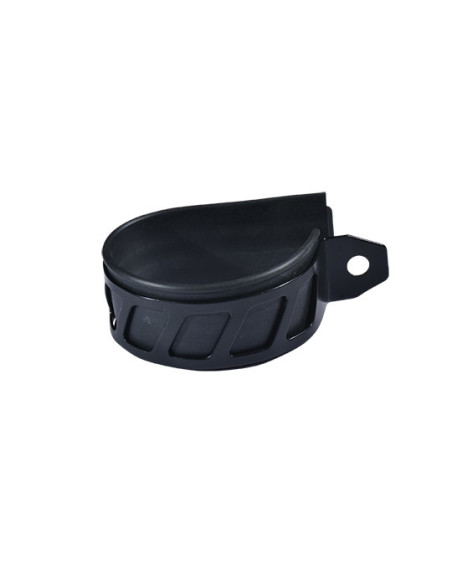 Collier silencieux d'échappement DOPPLER ER1 / WR7 / GP8.0 Noir (D.70mm)