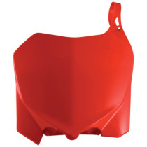 Plaque avant - Rouge - ACERBIS Honda 250 CRF-R 2010-2013 450 CRF-R 2009-2012