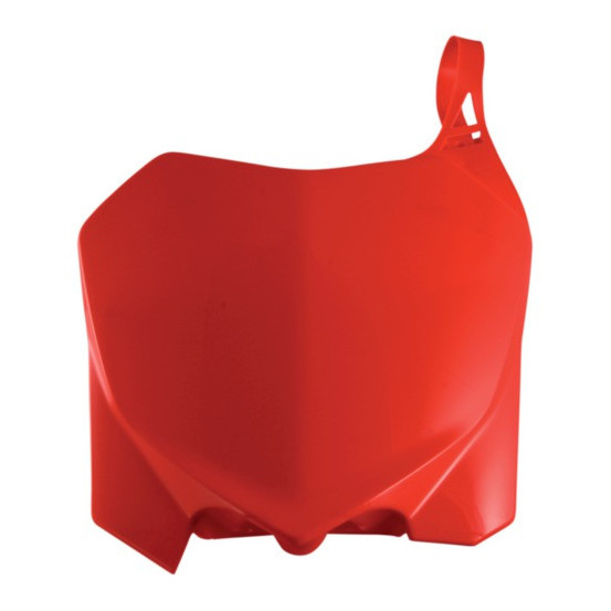 Plaque avant - Rouge - ACERBIS Honda 250 CRF-R 2010-2013 450 CRF-R 2009-2012