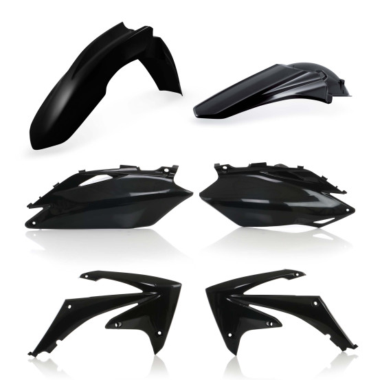 Kit plastiques - Noir - ACERBIS Honda 250 CRF-R 2010 450 CRF-R 2009-2010