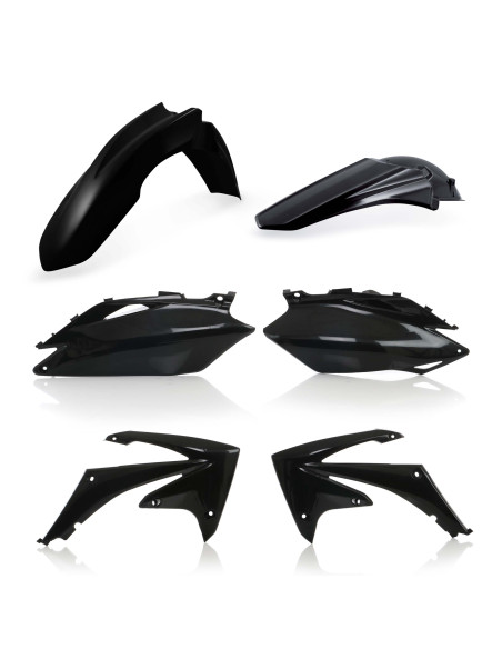 Kit plastiques - Noir - ACERBIS Honda 250 CRF-R 2010 450 CRF-R 2009-2010