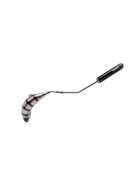 Pot d'échappement YASUNI Cross HM Derbi Senda/Gilera SMT/RCR aluminium