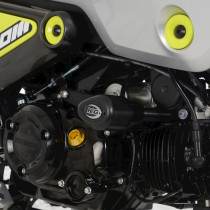 Tampons de protection R&G RACING Aéro - noir - HONDA MSX 125 GROM