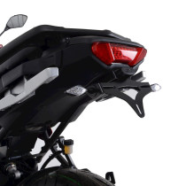 Support de plaque R&G RACING noir YAMAHA 900 Tracer GT 2021 - 2024
