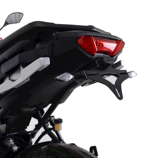 Support de plaque R&G RACING noir YAMAHA 900 Tracer GT 2021 - 2024