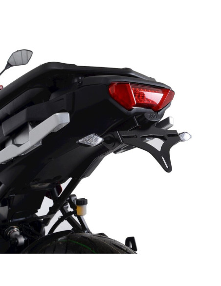 Support de plaque R&G RACING noir YAMAHA 900 Tracer GT 2021 - 2024