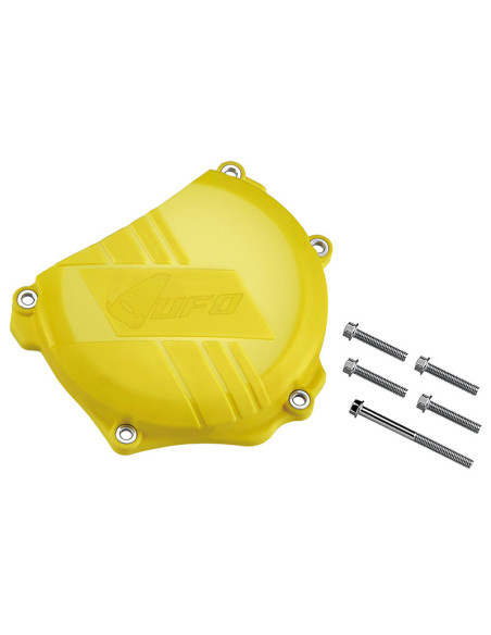 Protection carter d'embrayage - Jaune - UFO Suzuki 250 RM-Z 2007-2018