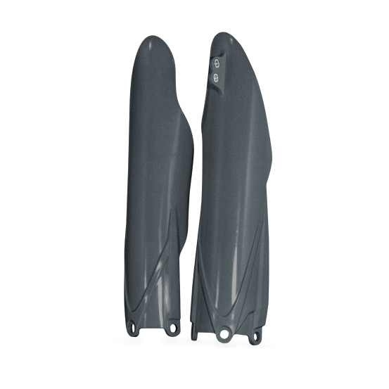 Protections de fourche - Gris - ACERBIS Yamaha 125/250 YZ 2015-2019 250 YZF 2019 450 YZF 2010-2019