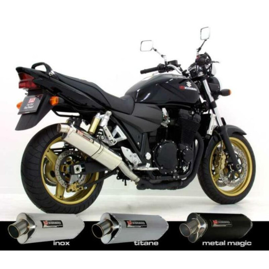 Silencieux YOSHIMURA Tri-Oval Inox Suzuki 1400 GSX 2005-2008
