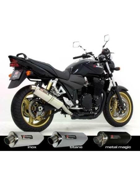 Silencieux YOSHIMURA Tri-Oval Inox Suzuki 1400 GSX 2005-2008