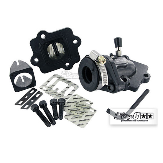 Clapet et pipe scooter STAGE6 vulcanisé Nitro / Aerox