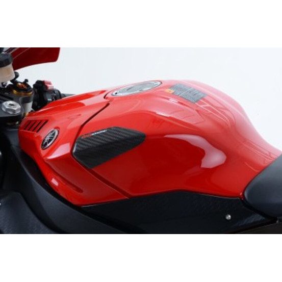 Protections de réservoir R&G RACING carbone - YAMAHA YZF-R1-R1M