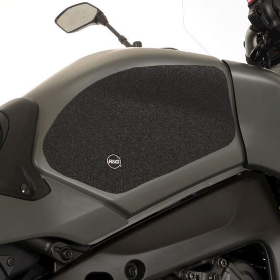 Kit grip de réservoir R&G RACING noir (2 pièces) - YAMAHA Tracer 9 - GT