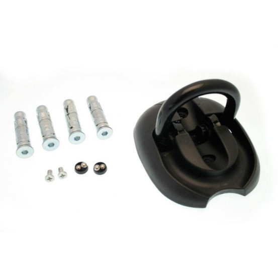 Anneau d'ancrage mur ou sol acier SXP 14 mm