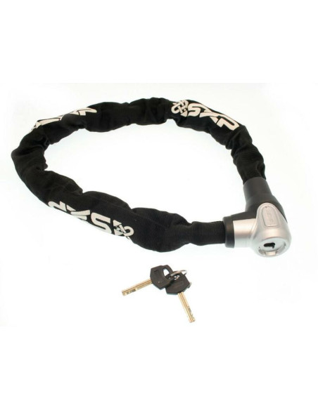 Antivol chaine SXP 1m en acier 9.5 mm