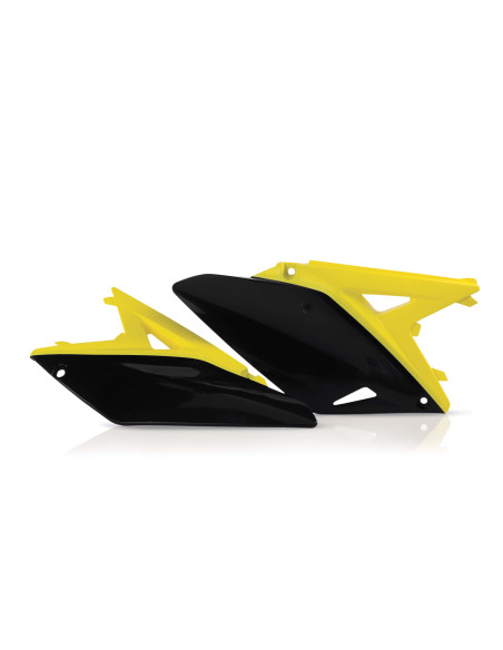 Plaques latérales - Jaune - ACERBIS Suzuki 250 RMZ 2010-2017 /