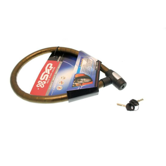Antivol cable SXP 1m20 en acier articulé 25 mm
