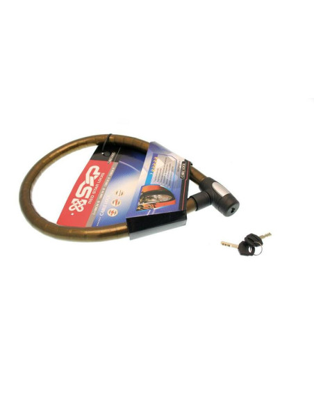Antivol cable SXP 1m20 en acier articulé 25 mm