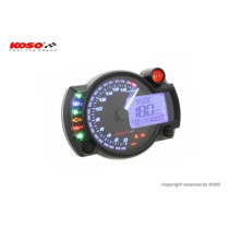 Compteur Digital Mutlifonctions KOSO RX2N+ GP Style Universel 10000tr/mn / 20000 tr/mn