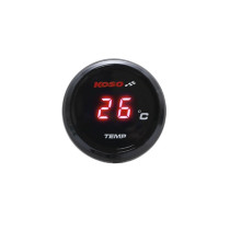 Indicateur De Température d'eau KOSO i-gear affichage rouge
