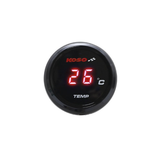 Indicateur De Température d'eau KOSO i-gear affichage rouge