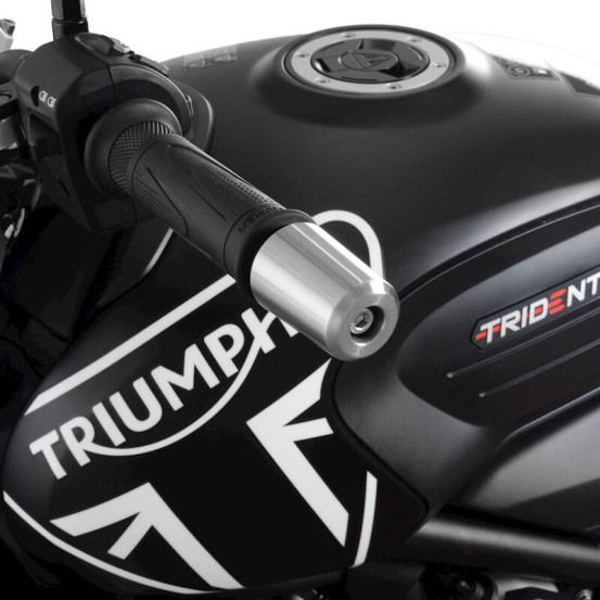 Embouts de guidon R&G RACING Inox - TRIUMPH