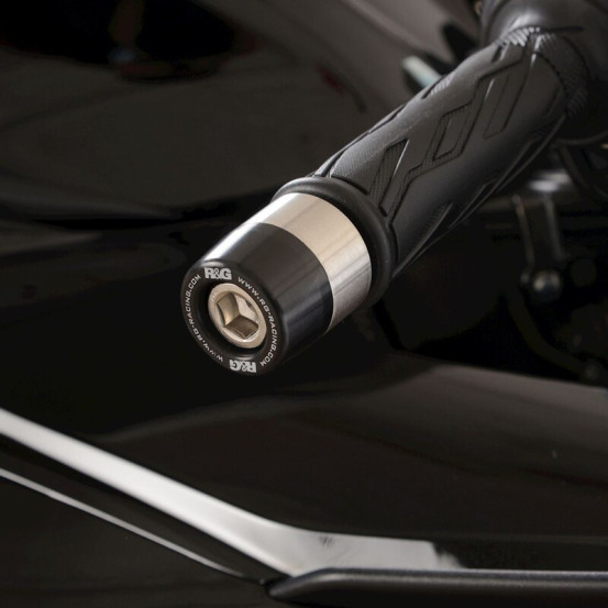 Embouts de guidon R&G RACING Noir - SUZUKI Hayabusa