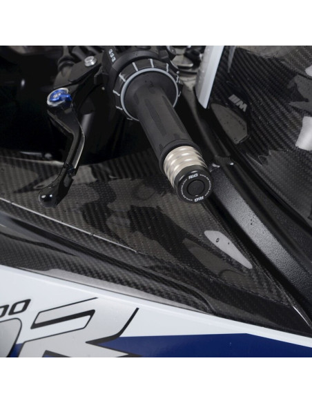 Embouts de guidon R&G RACING Noir