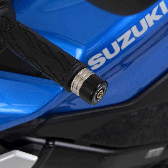 Embouts de guidon R&G RACING Noir - SUZUKI