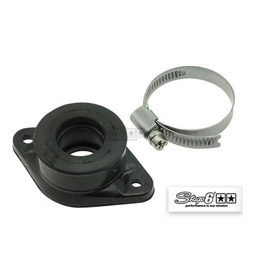 Manchon carburateur / pipe d'admission STAGE6 carburateur PHVA / BHBG 17.5-21 (diam. Intérieur 21mm)