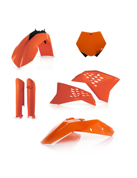 Kit plastiques complet - Orange - ACERBIS KTM 350/450/505 SXF 2007-2010