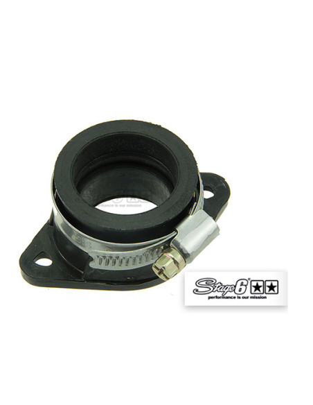 Manchon carburateur / pipe d'admission STAGE6 carburateur PWK 21-30 (diam. Intérieur 30mm)