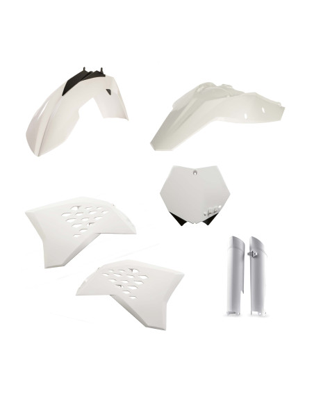 Kit plastiques complet - Blanc - ACERBIS KTM 350/450/505 SXF 2007-2010