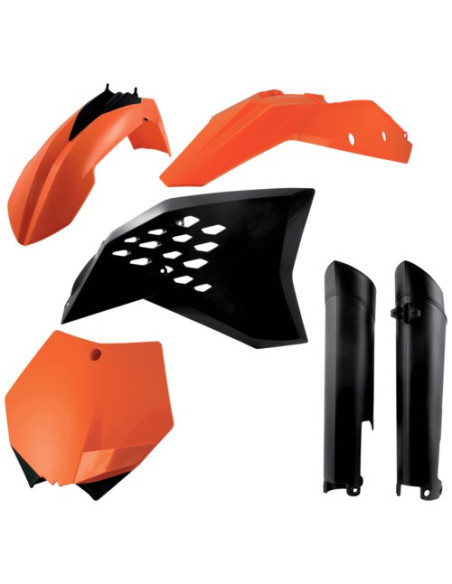 Kit plastiques complet - Origine - ACERBIS KTM 350/450/505 SXF 2007-2010
