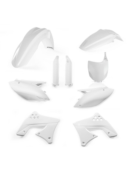 Kit plastiques complet - Blanc - ACERBIS Kawasaki 250 KXF 2009-2012